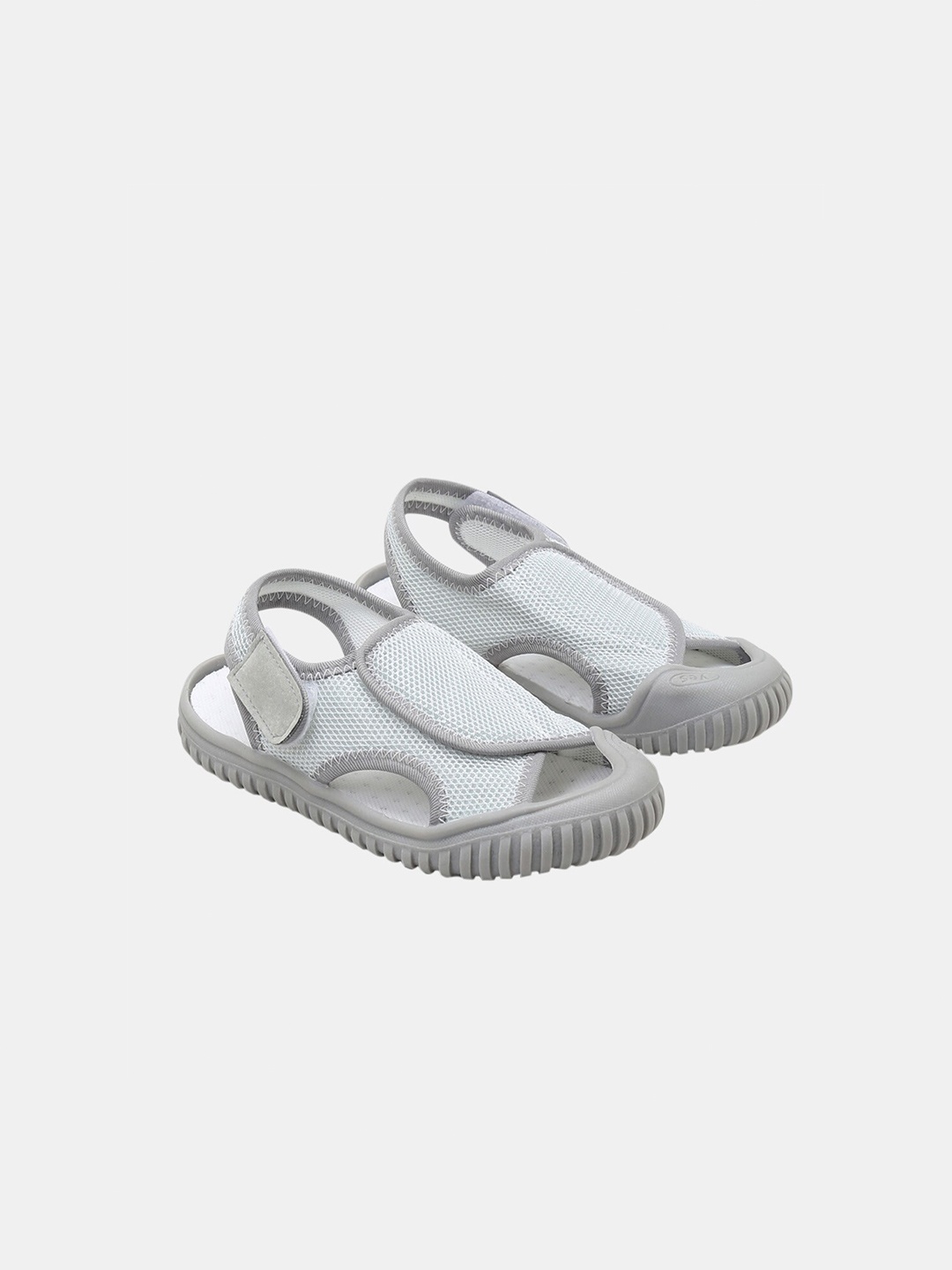 

Hopscotch Kids Velcro Fisherman Sandals, Grey