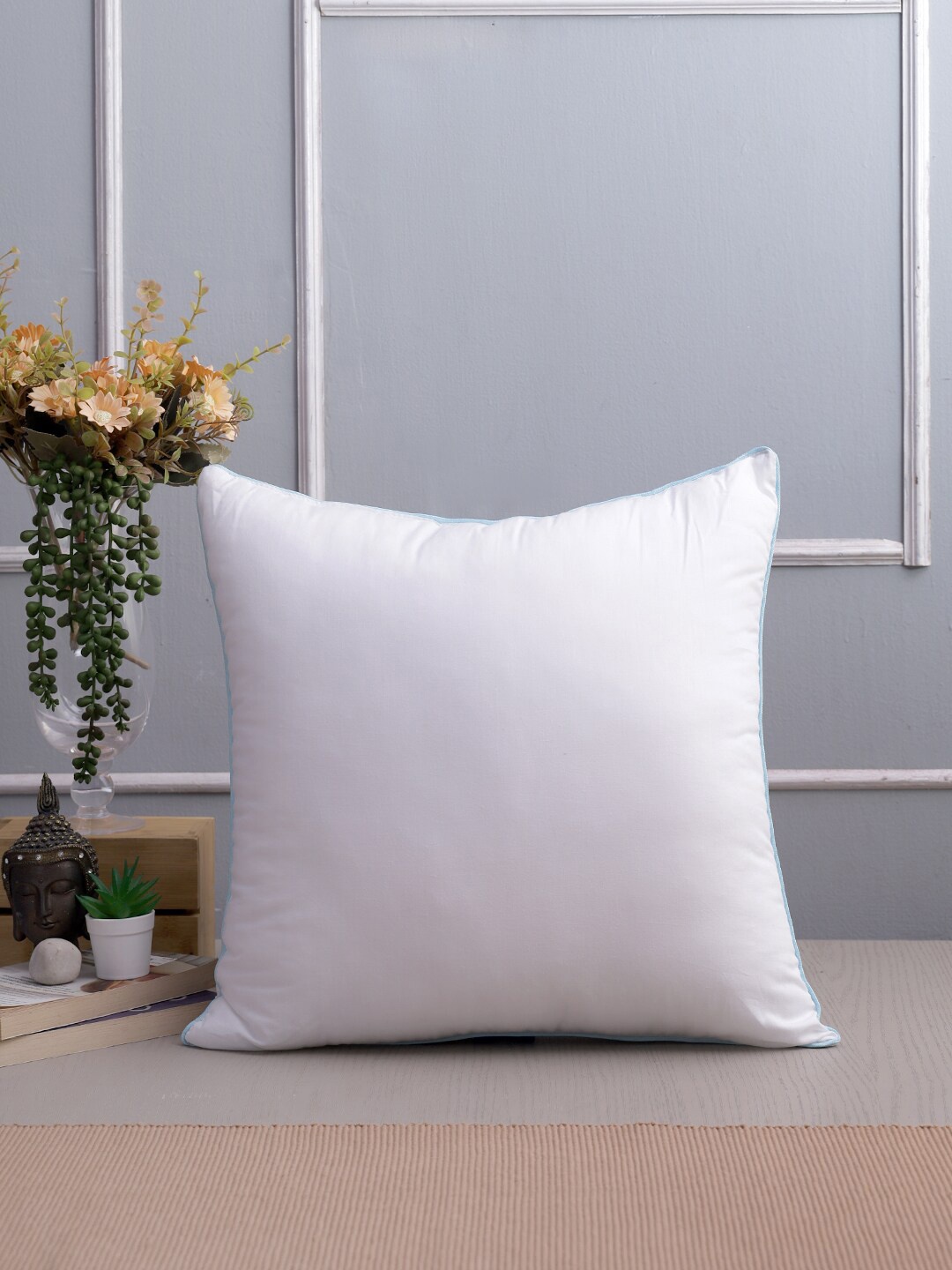 

Featherlite Cotton Pre-Filled Cushion, White