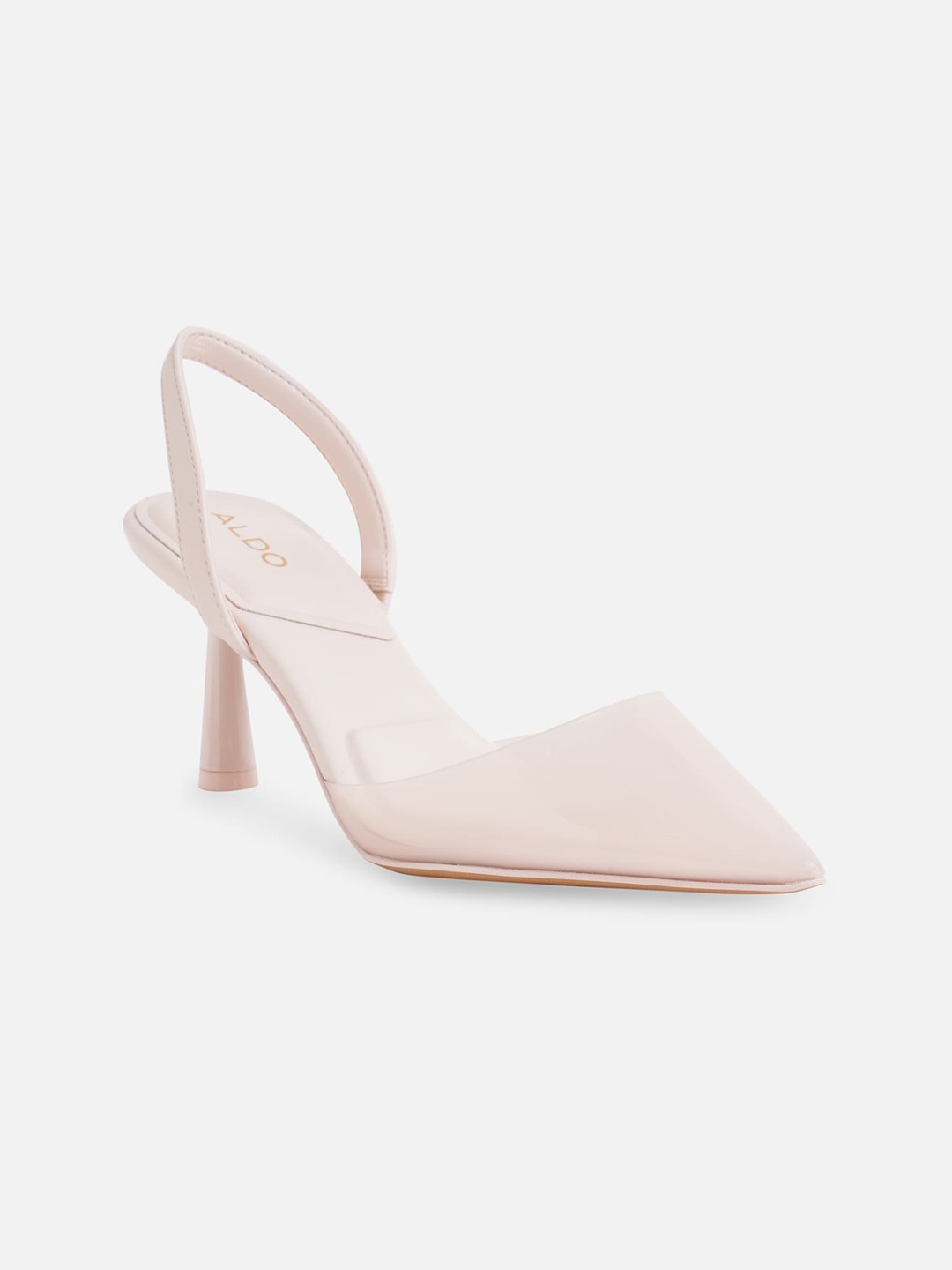 

ALDO Solid Block Pumps, Pink