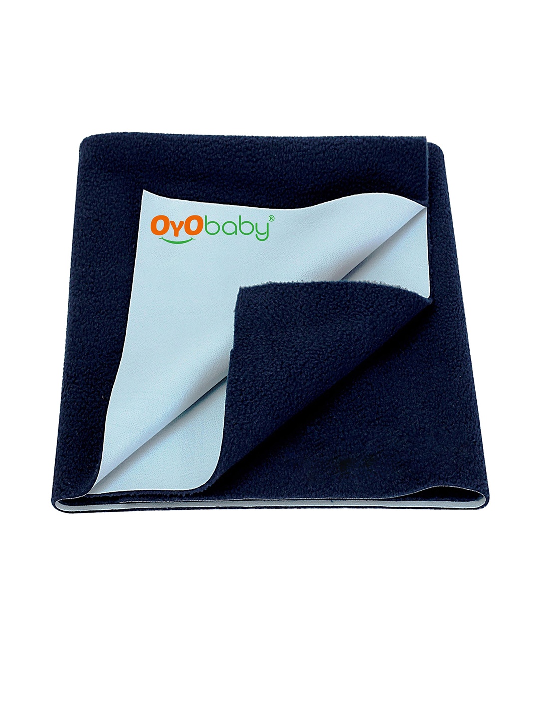 

OyO Baby Infants Waterproof Protector Dry Sheet for Extra Leakage Protection - Small, Navy blue