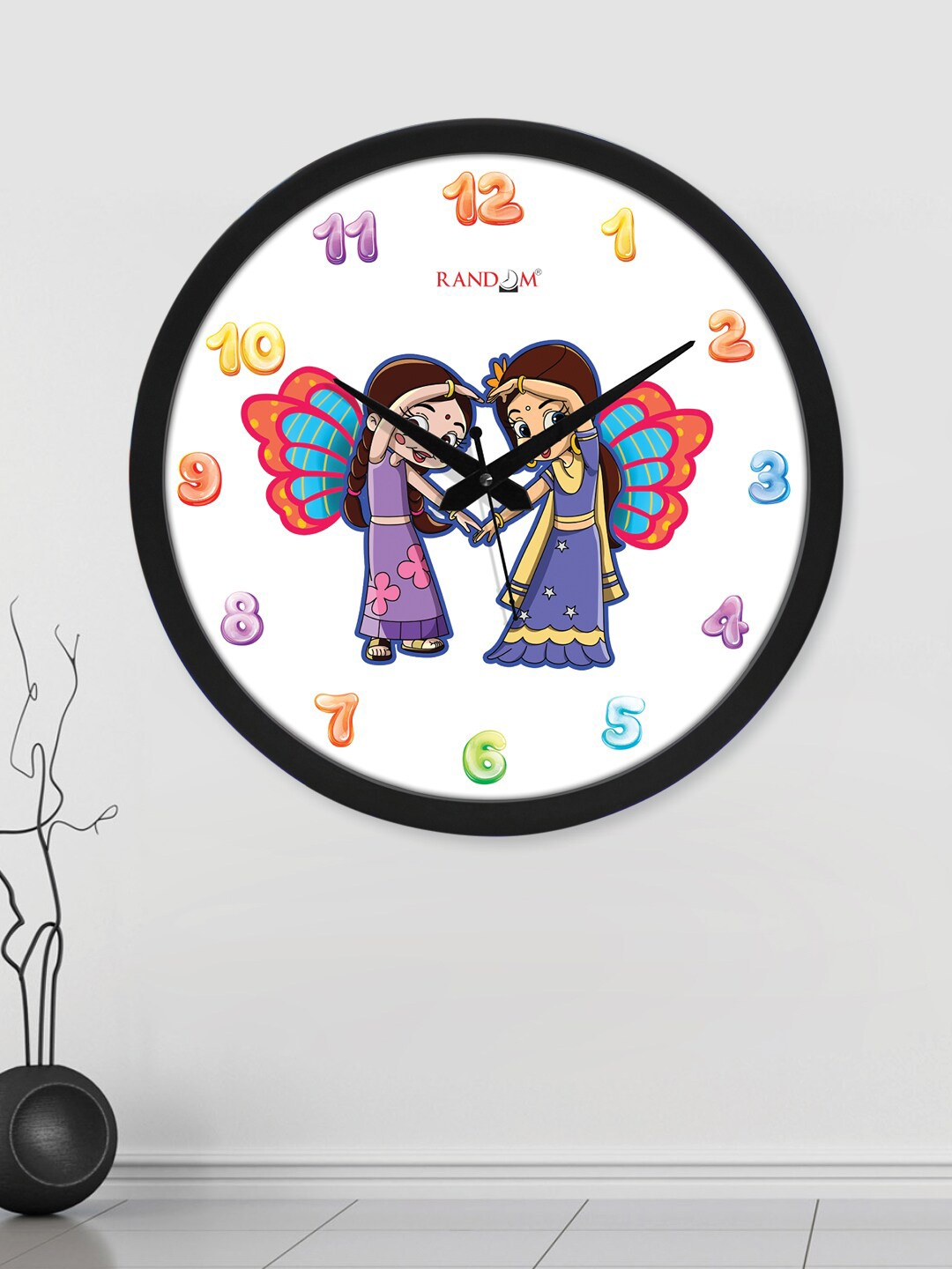 

RANDOM Black & White Printed Contemporary Wall Clock