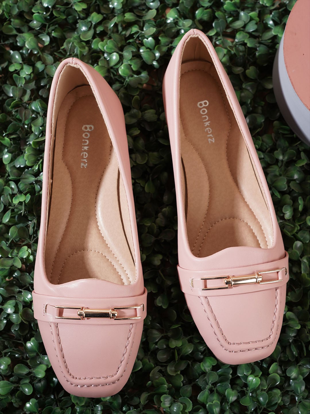 

Bonkerz Women Solid Ballerinas, Pink