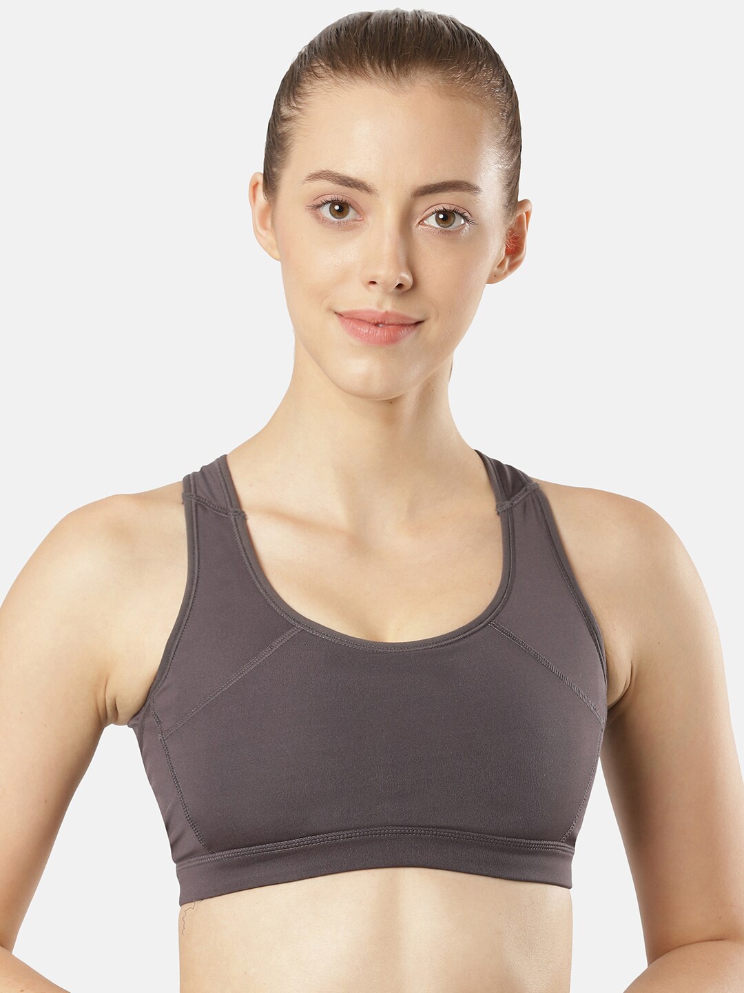 

Jockey Microfiber Bra Underwired Lightly Padded, Grey