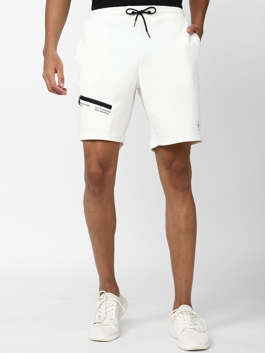 

Van Heusen Flex Men Cycling Shorts, White