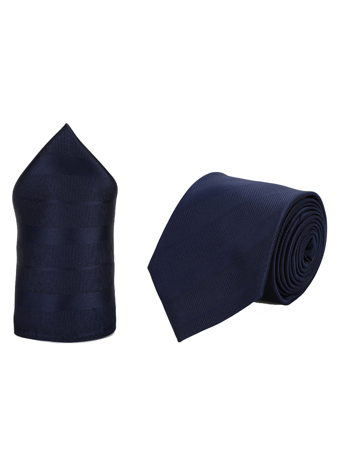 

Tossido Men Necktie and Pocket Square Gift Set, Blue