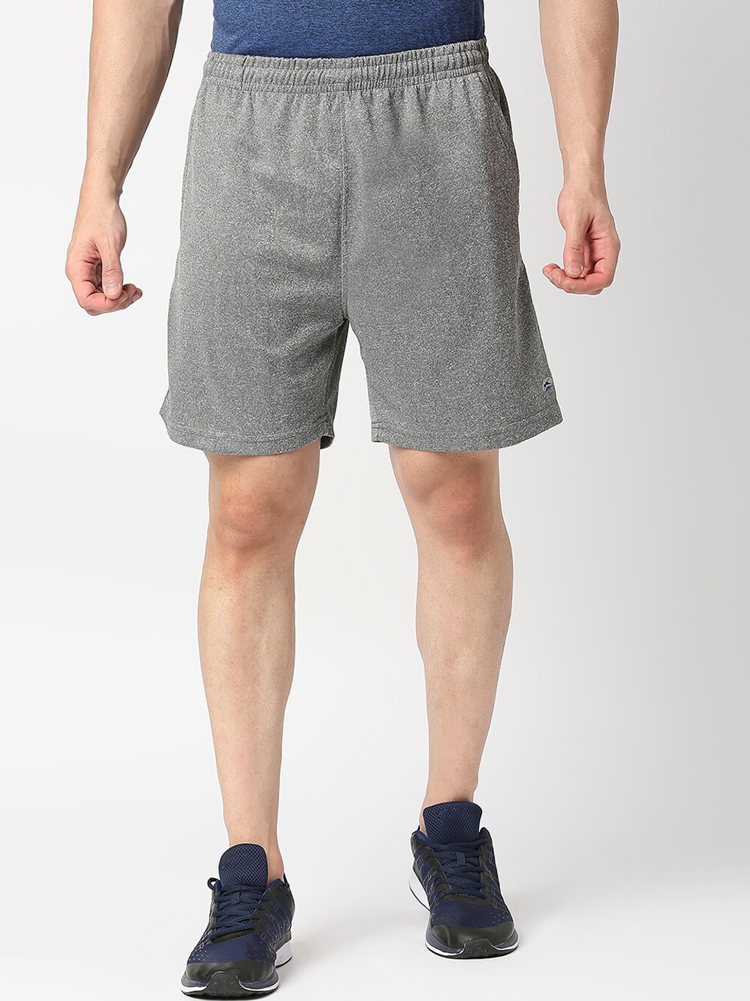 

Black Panther Men Outdoor Sports Shorts, Grey melange