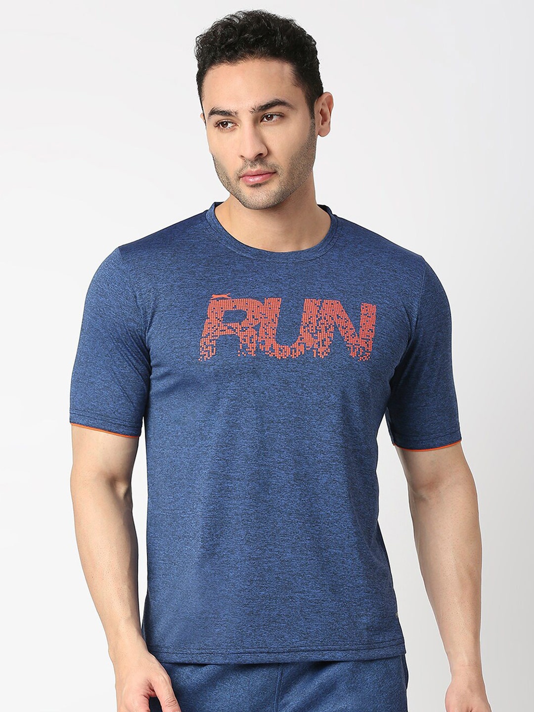 

Black Panther Men Typography Printed Slim Fit T-shirt, Navy blue