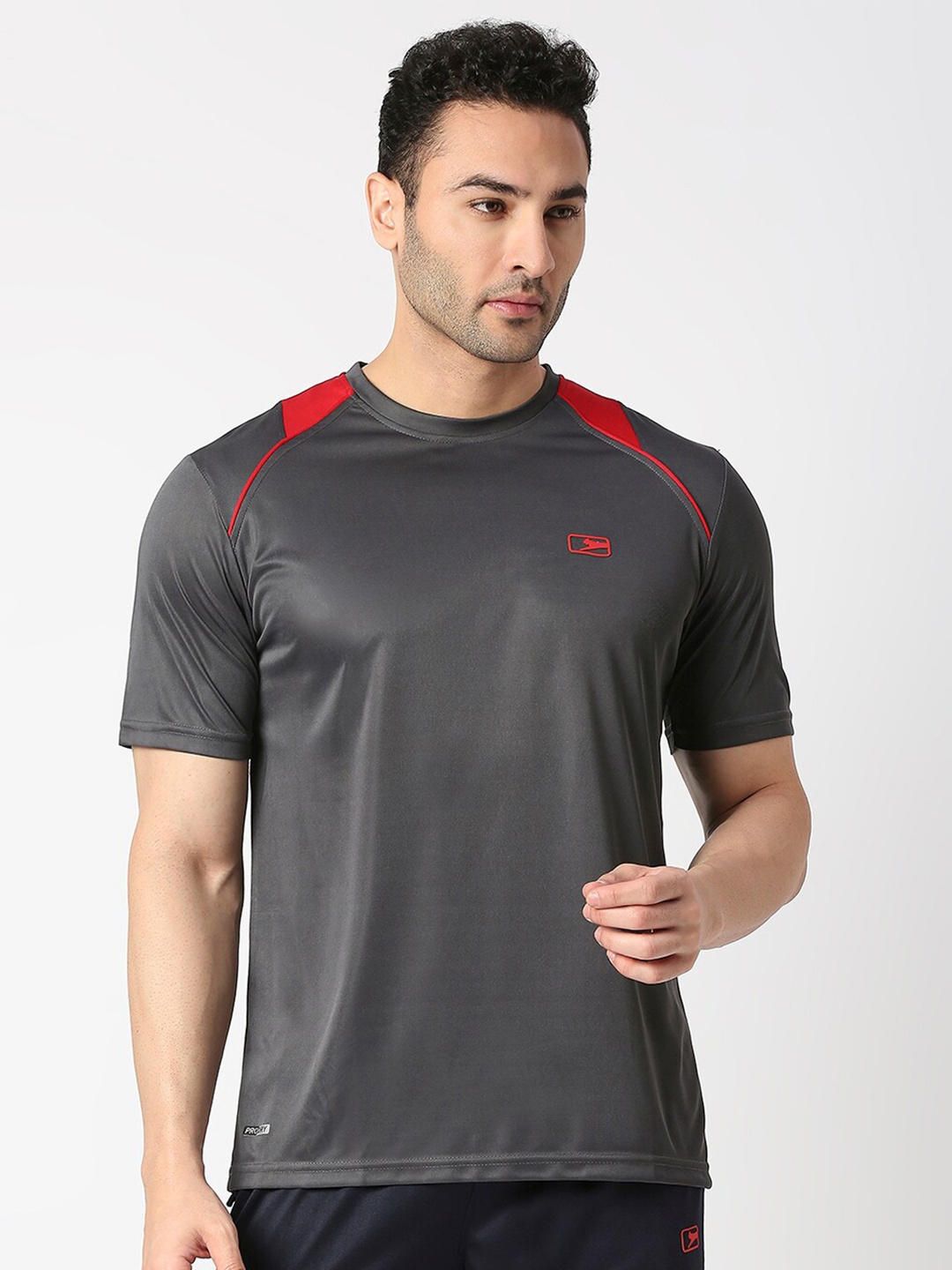 

Black Panther Men Slim Fit T-shirt, Grey