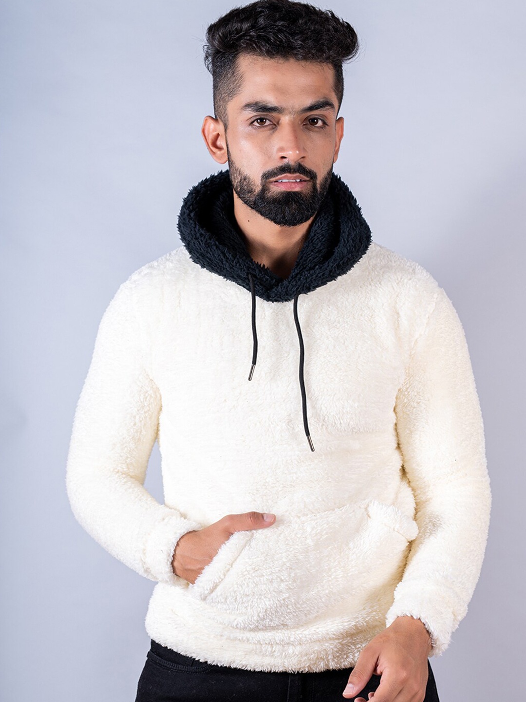 

Tistabene Men Hooded Sweatshirt, Off white