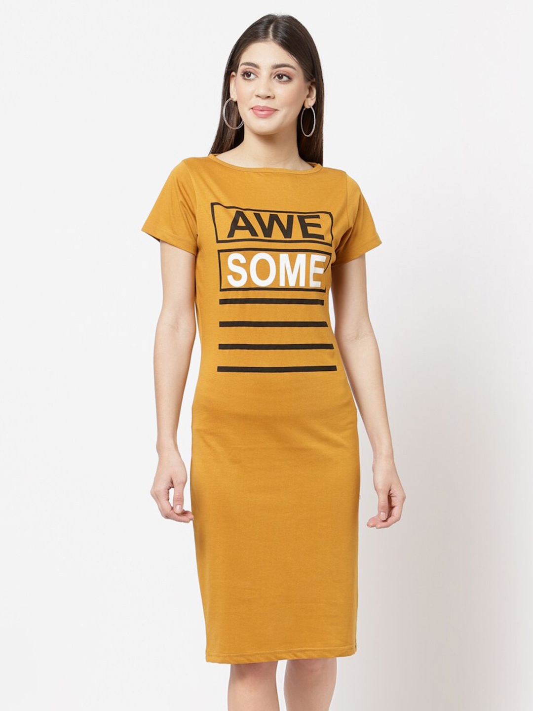

aayu T-shirt Dress, Mustard