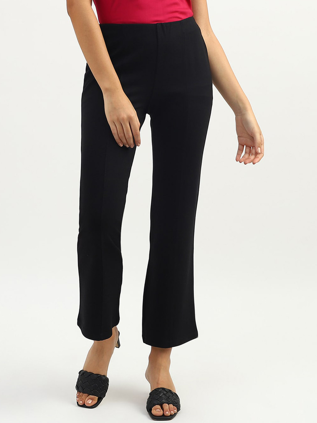 

United Colors of Benetton Women Regular Fit Trousers, Black