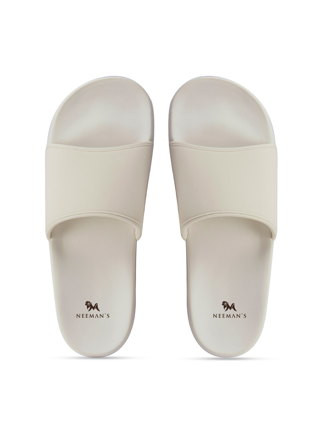 

NEEMANS Rubber Sliders, Cream