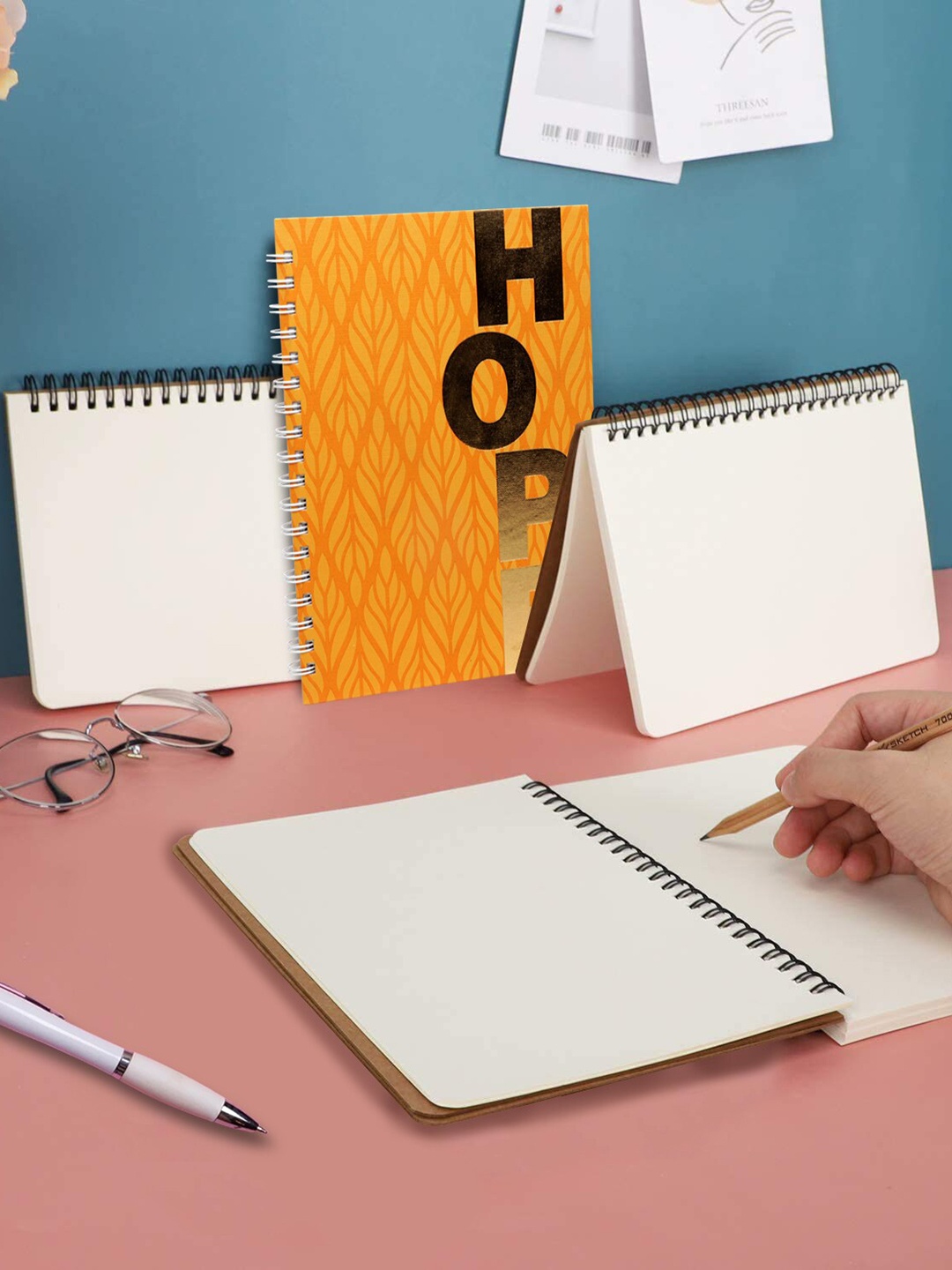 

Archies Printed A4 192 Pages Note Book, Orange