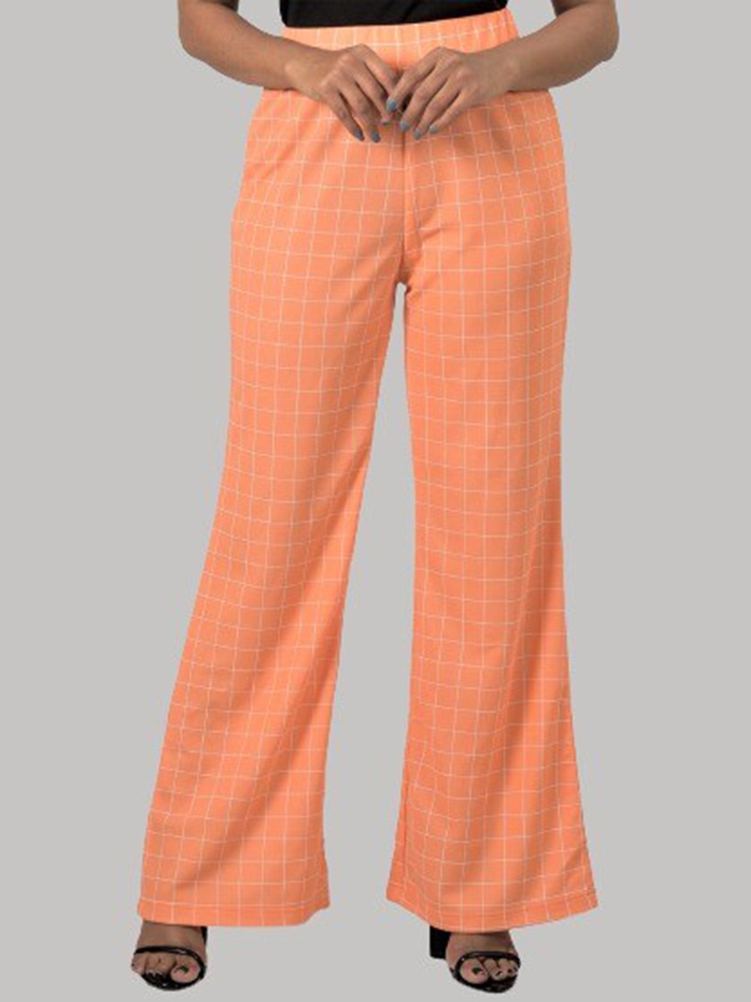 

OWO THE LABEL Women Relaxed Trousers, Orange