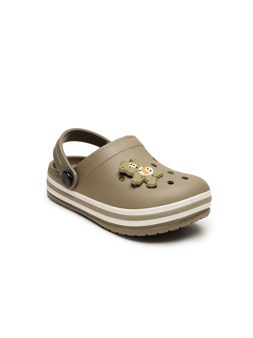 

DA NATURO ITALY Kids Slip On Clogs, Olive