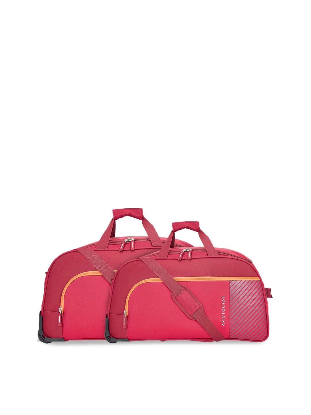 

Aristocrat Women Pack Of 2 Small/Medium Duffle Bag, Red