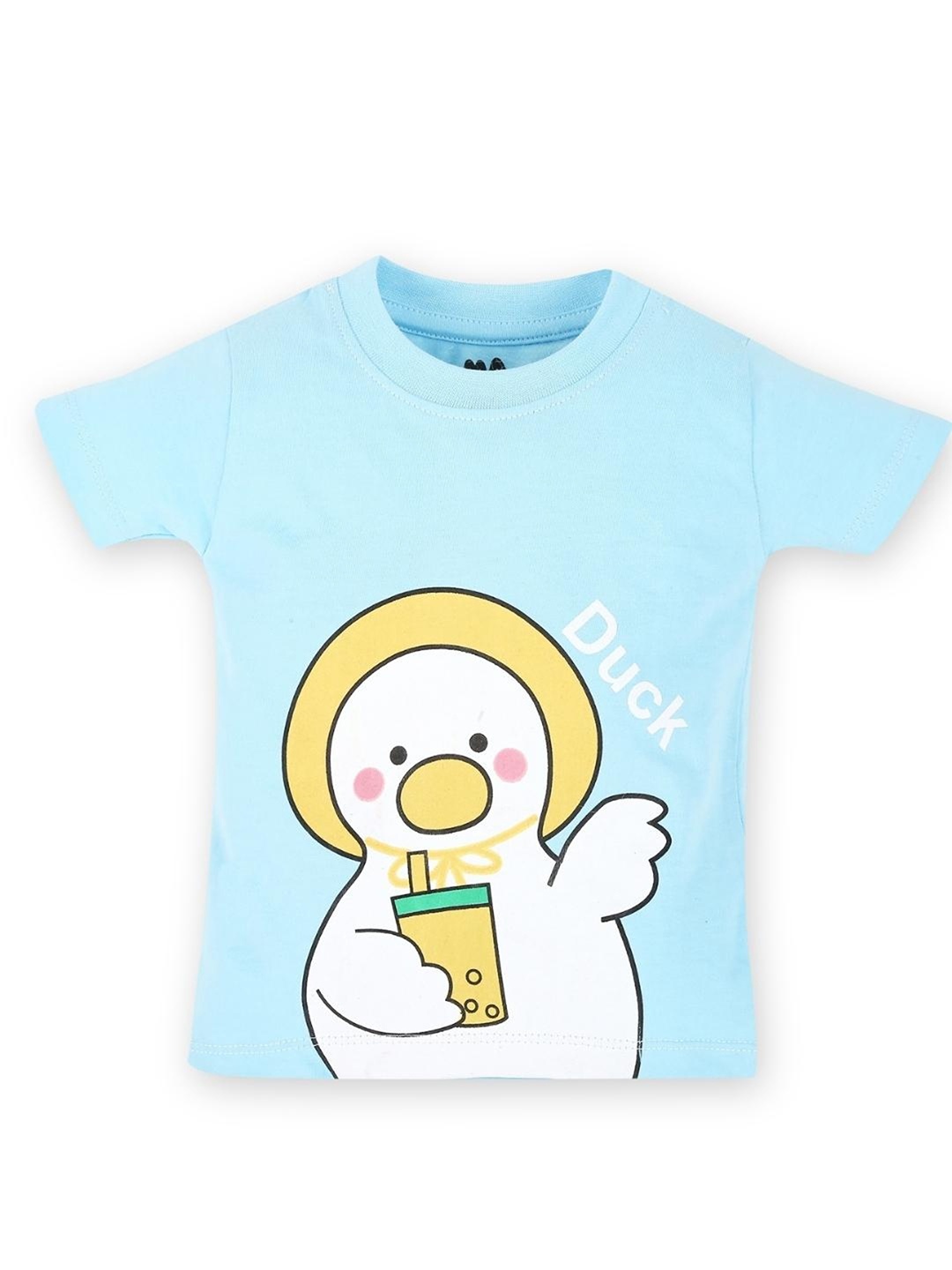 

MA Baby Boysrinted Pure Cotton Bio Finish T-shirt, Blue