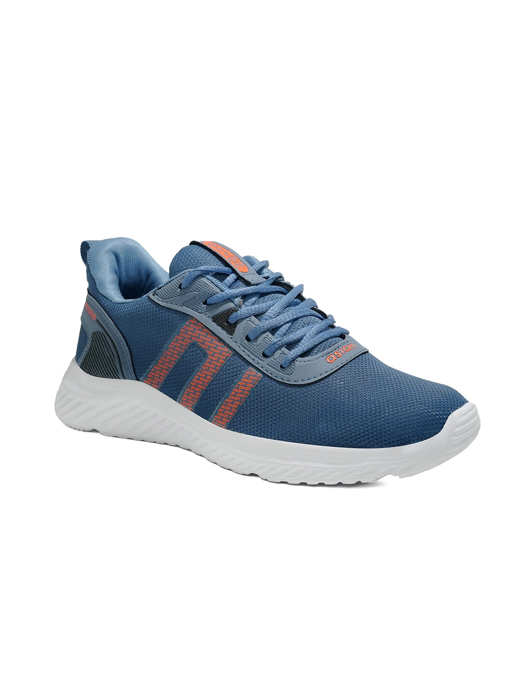 

ASIAN Men Mesh Running Non-Marking Shoes, Blue