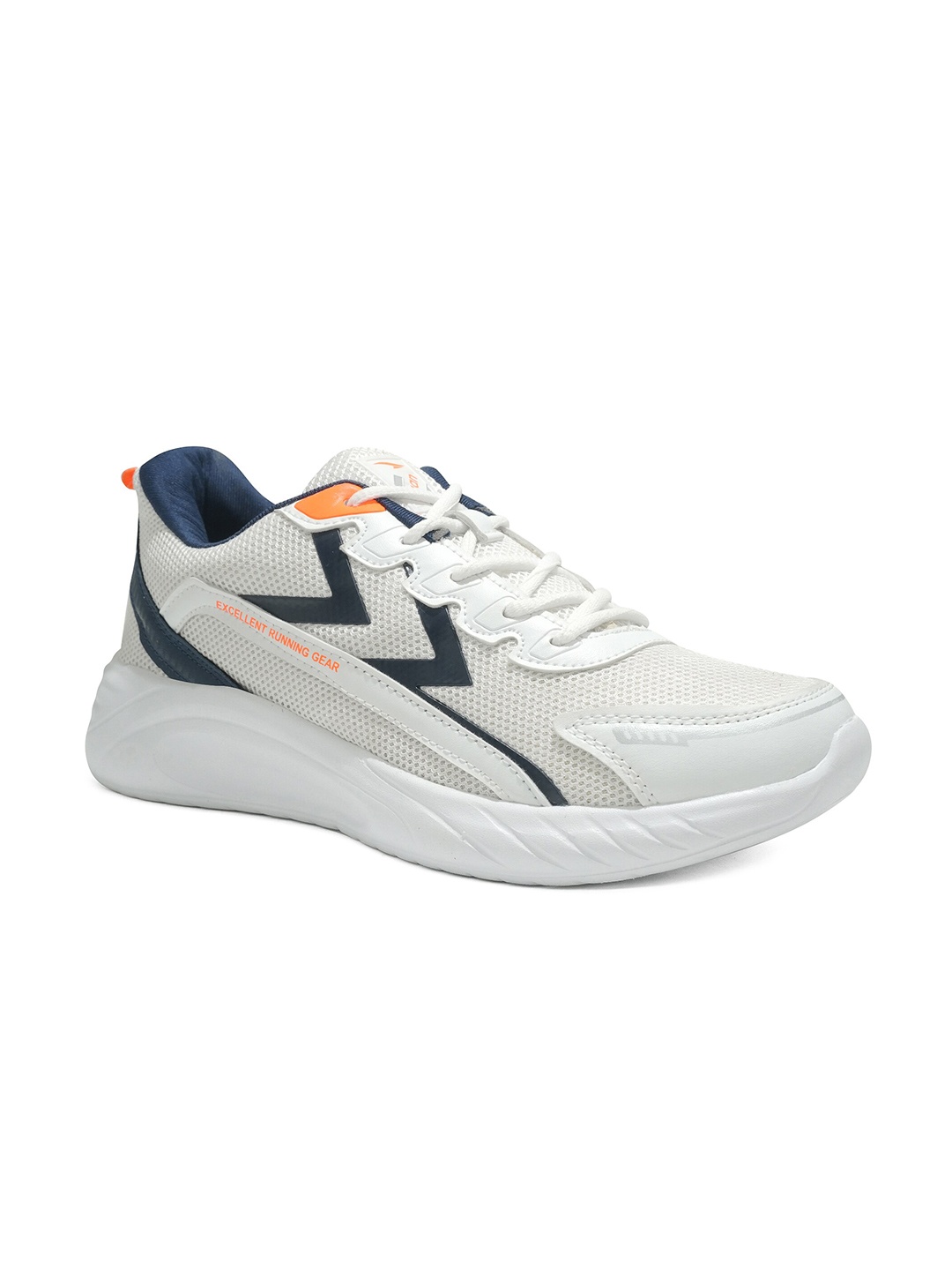 

ASIAN Men Mesh Running Non-Marking Shoes, White