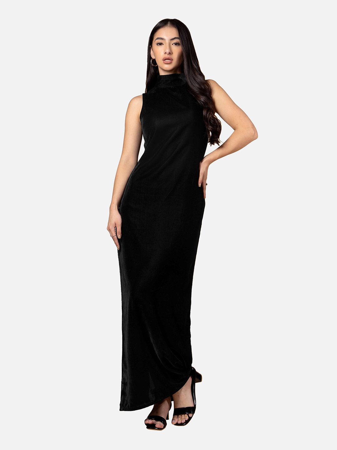 

NEOFAA Maxi Dress, Black