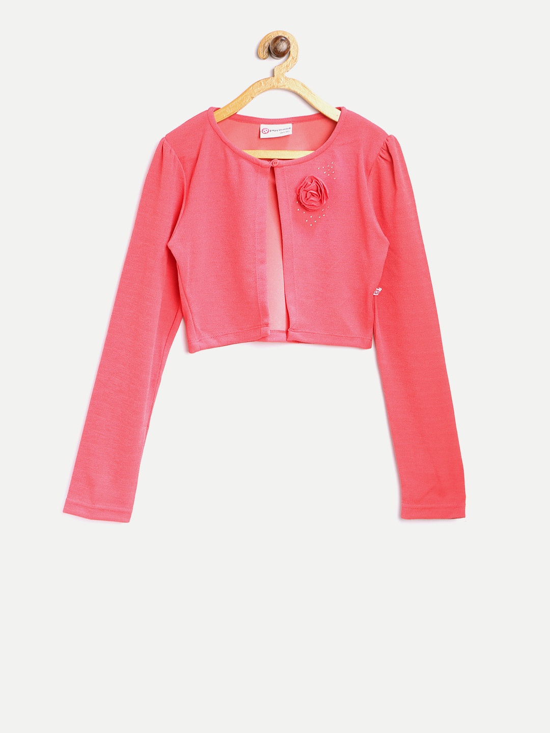 

Peppermint Girls Coral Pink Shrug