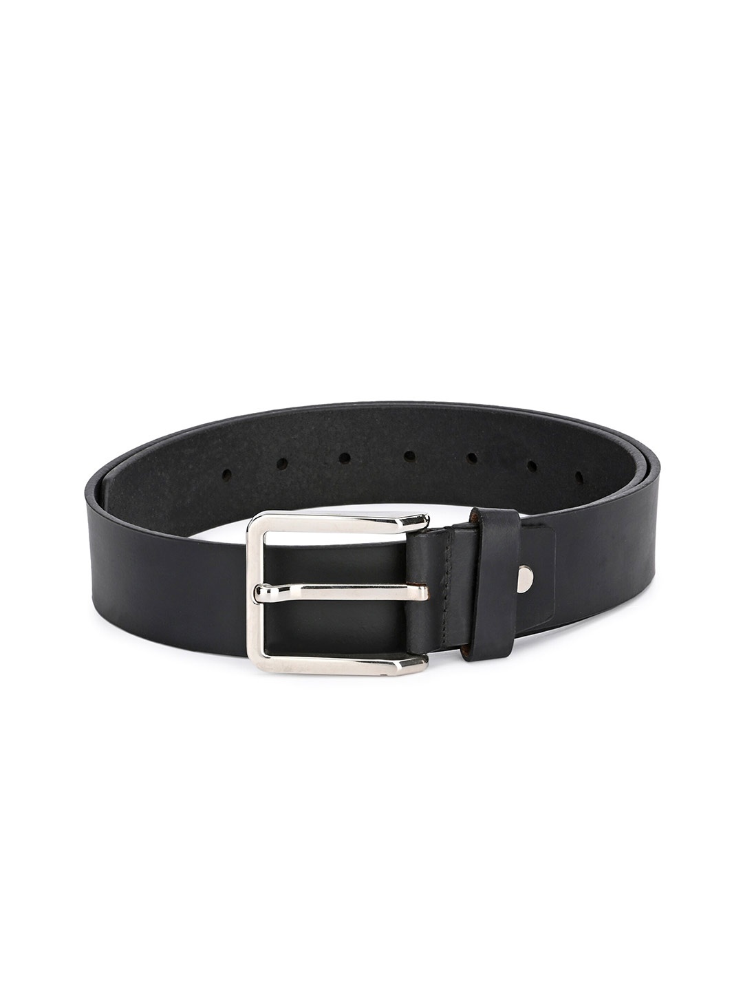 

Pacific Gold Men Leather Formal Belt, Black