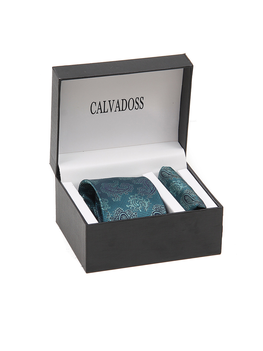 

Calvadoss Men Self-Design Accessory Gift Set CALTPSB-42, Green