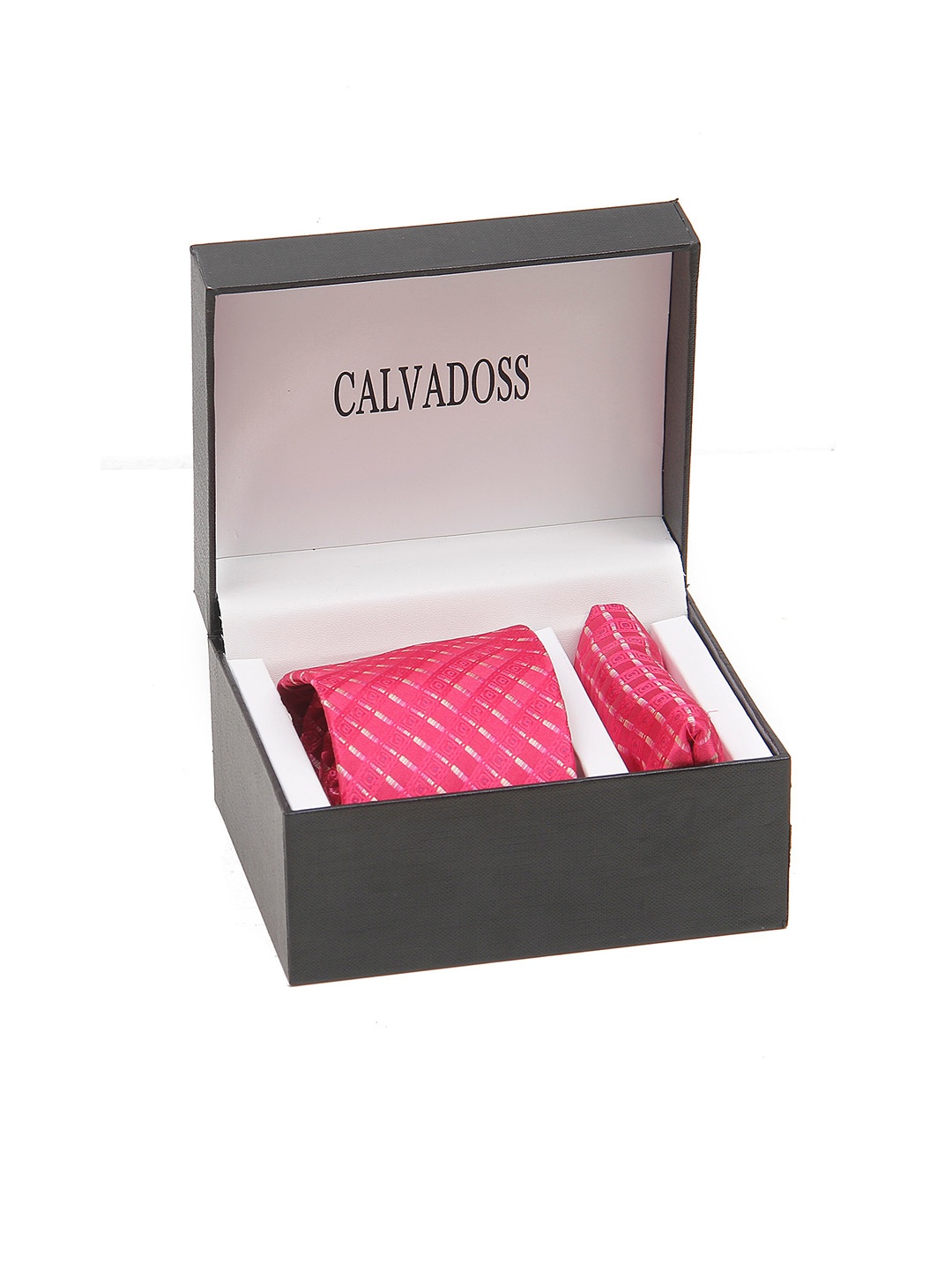 

Calvadoss Men Self-Design Accessory Gift Set CALTPSB-49, Magenta