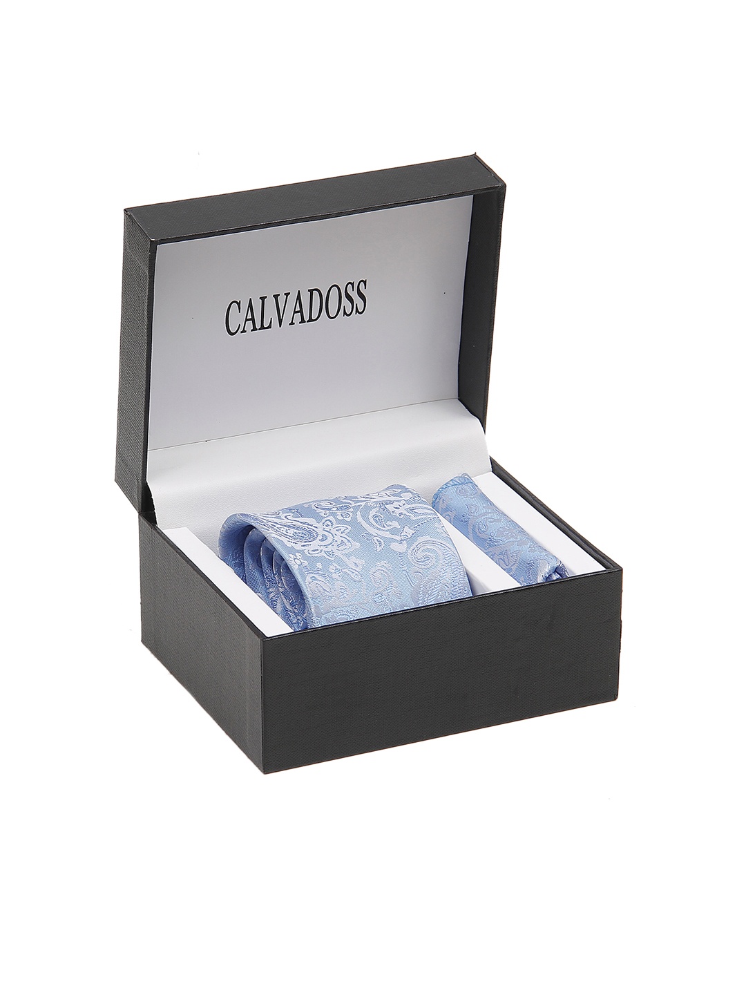 

Calvadoss Men Self-Design Accessory Gift Set, Blue