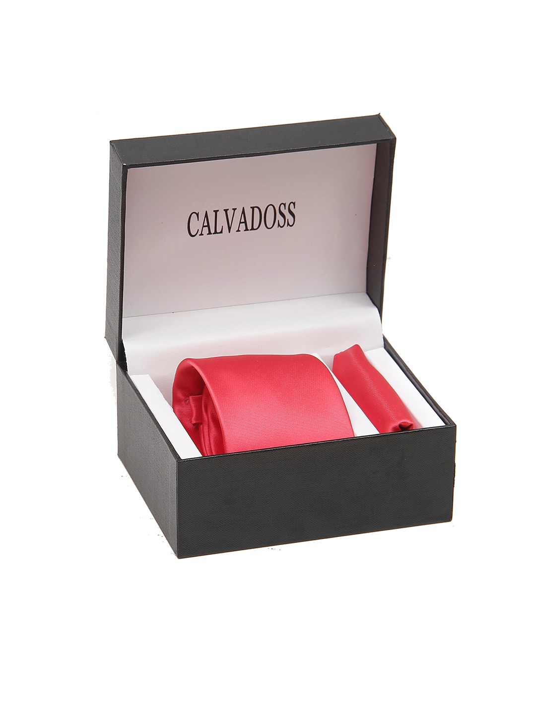 

Calvadoss Men Self-Design Accessory Gift Set CALTPSB-72, Red