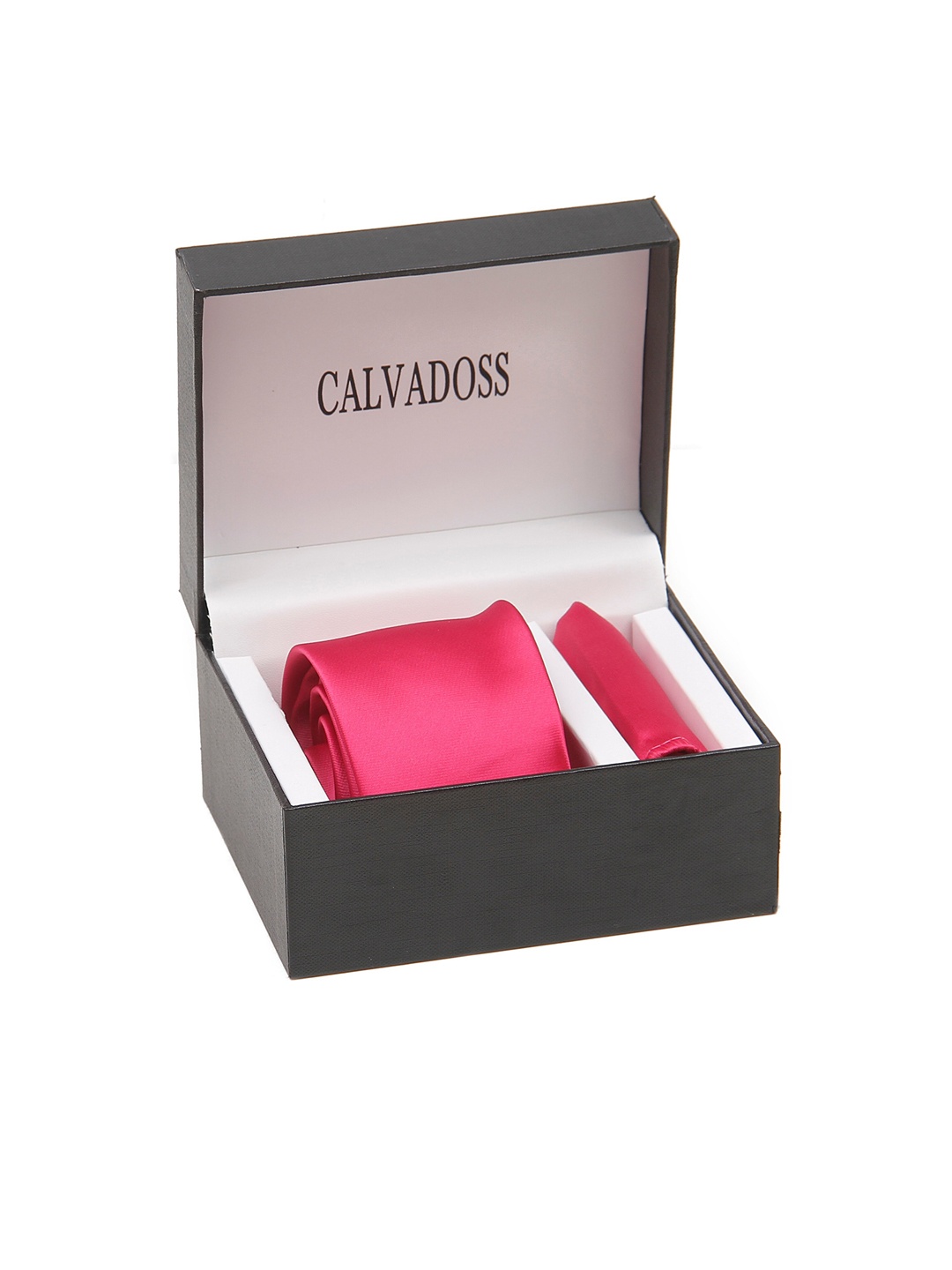 

Calvadoss Men Self-Design Accessory Gift Set, Magenta