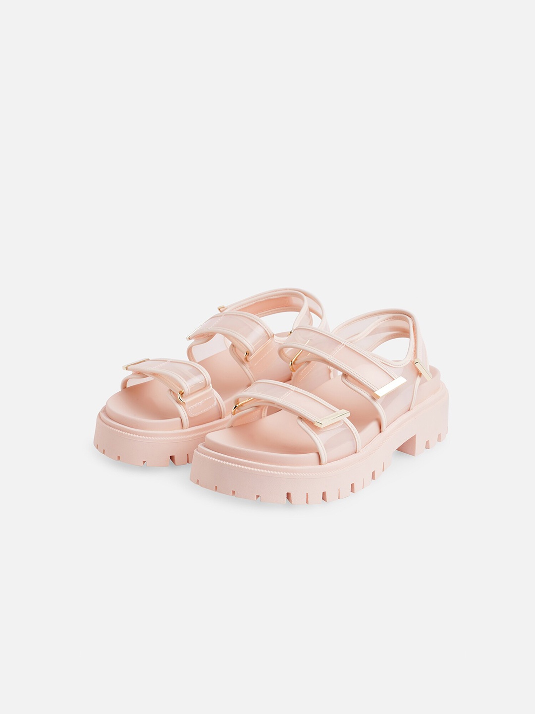 

ALDO Leather Platform Heels, Pink