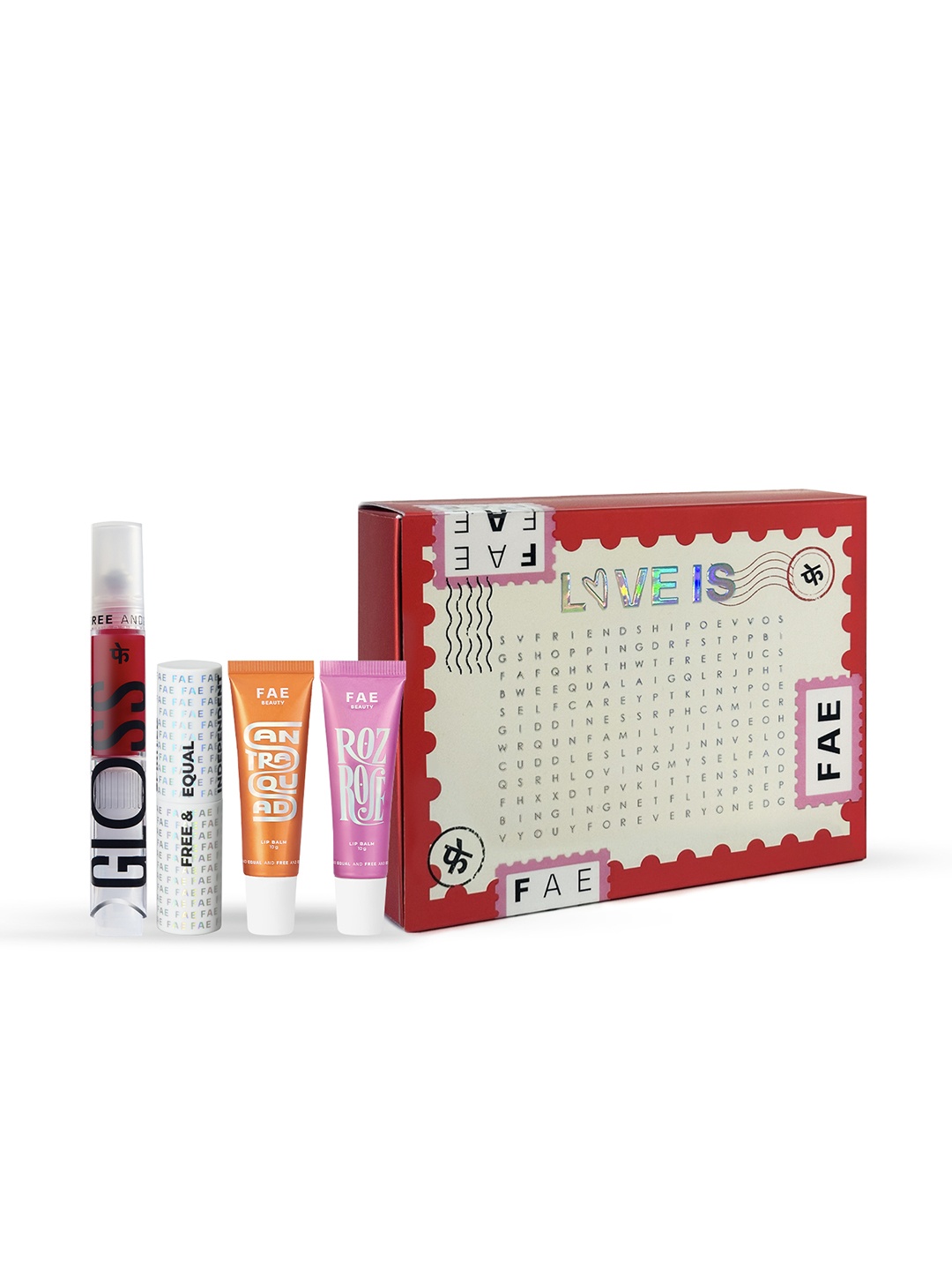 

FAE BEAUTY Free & Equal Love Gift Box, Pink