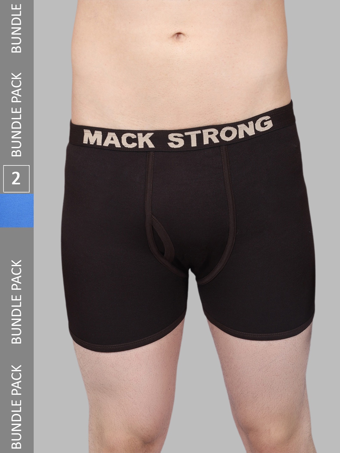 

VIMAL JONNEY Men Pack Of 2 Assorted Cotton Trunks