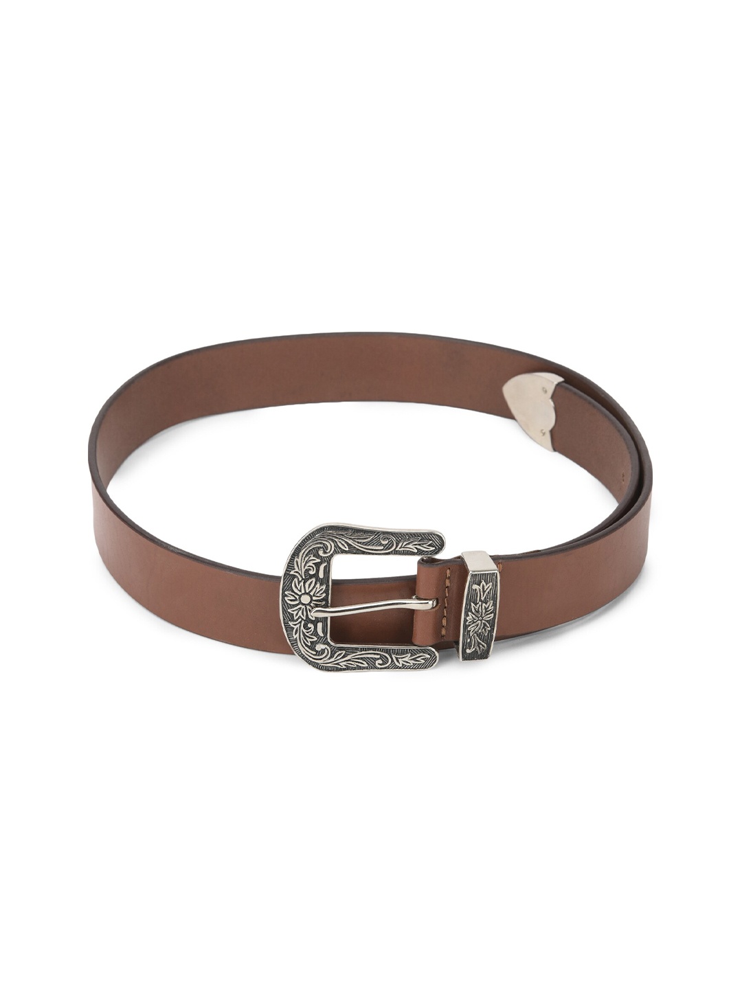 

Aditi Wasan Men Solid Leather Belt, Brown