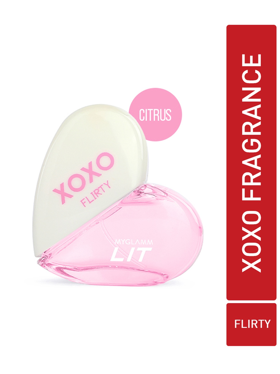 

MyGlamm Women LIT XOXO Flirty Perfume 25 ml, Pink
