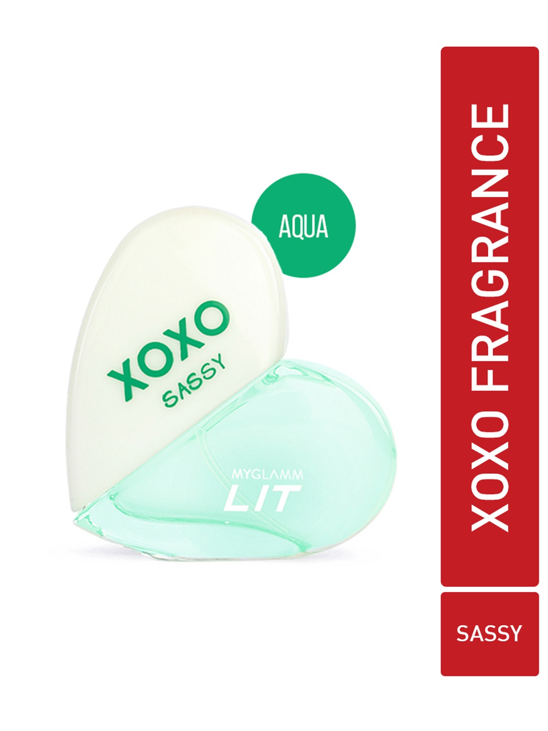 

MyGlamm Women LIT XOXO Sassy Perfume 25 ml, Green