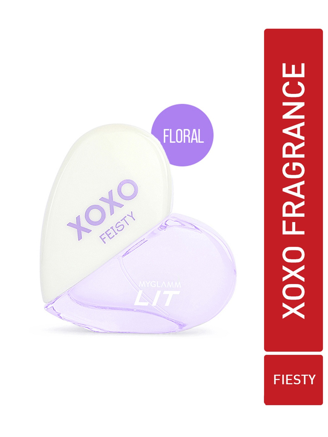 

MyGlamm Women LIT XOXO Feisty Perfume 25 ml, Lavender