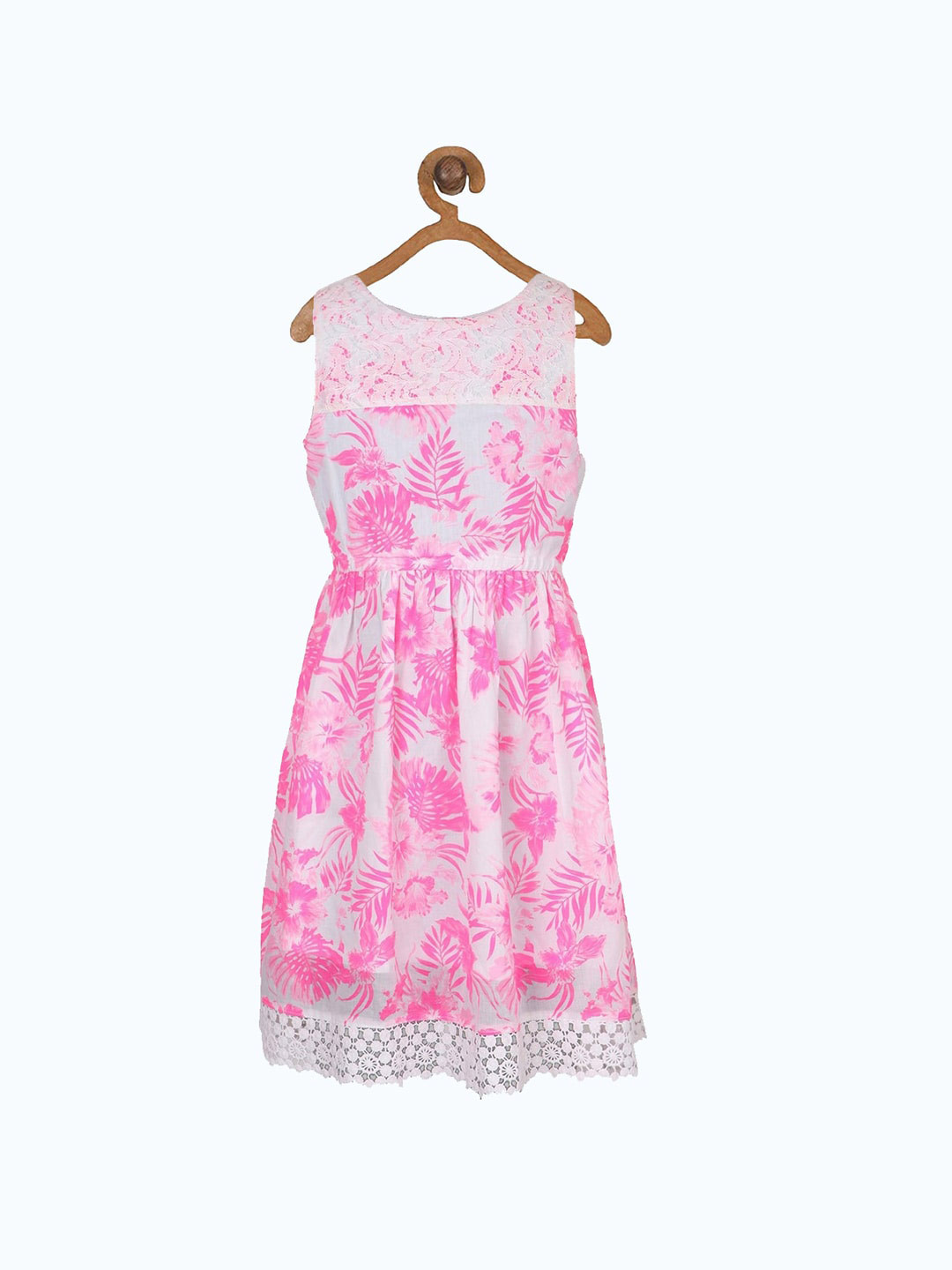 

Miyo Floral Dress, White