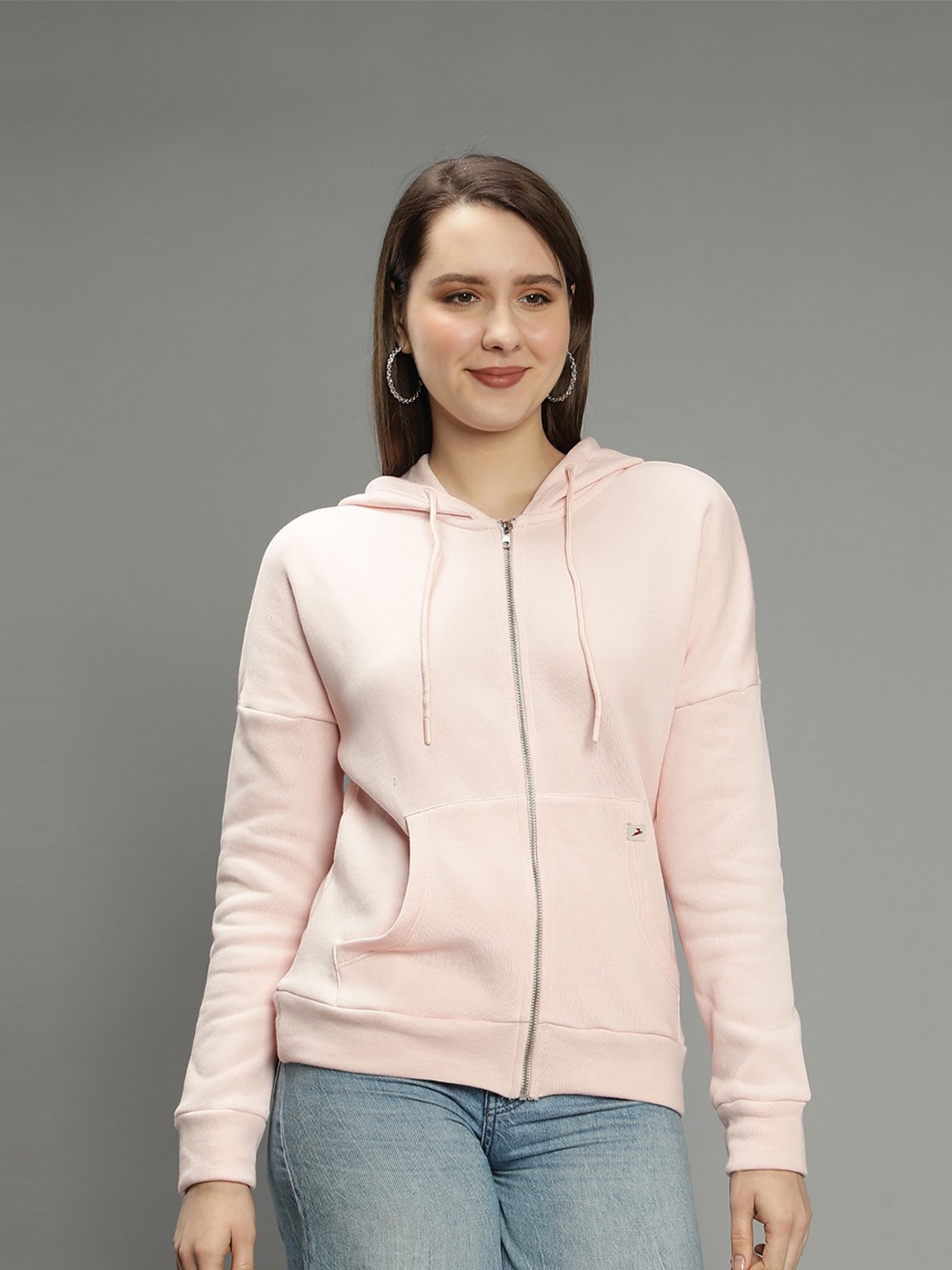 

Nimble Women Hooded Sweatshirt, Pink