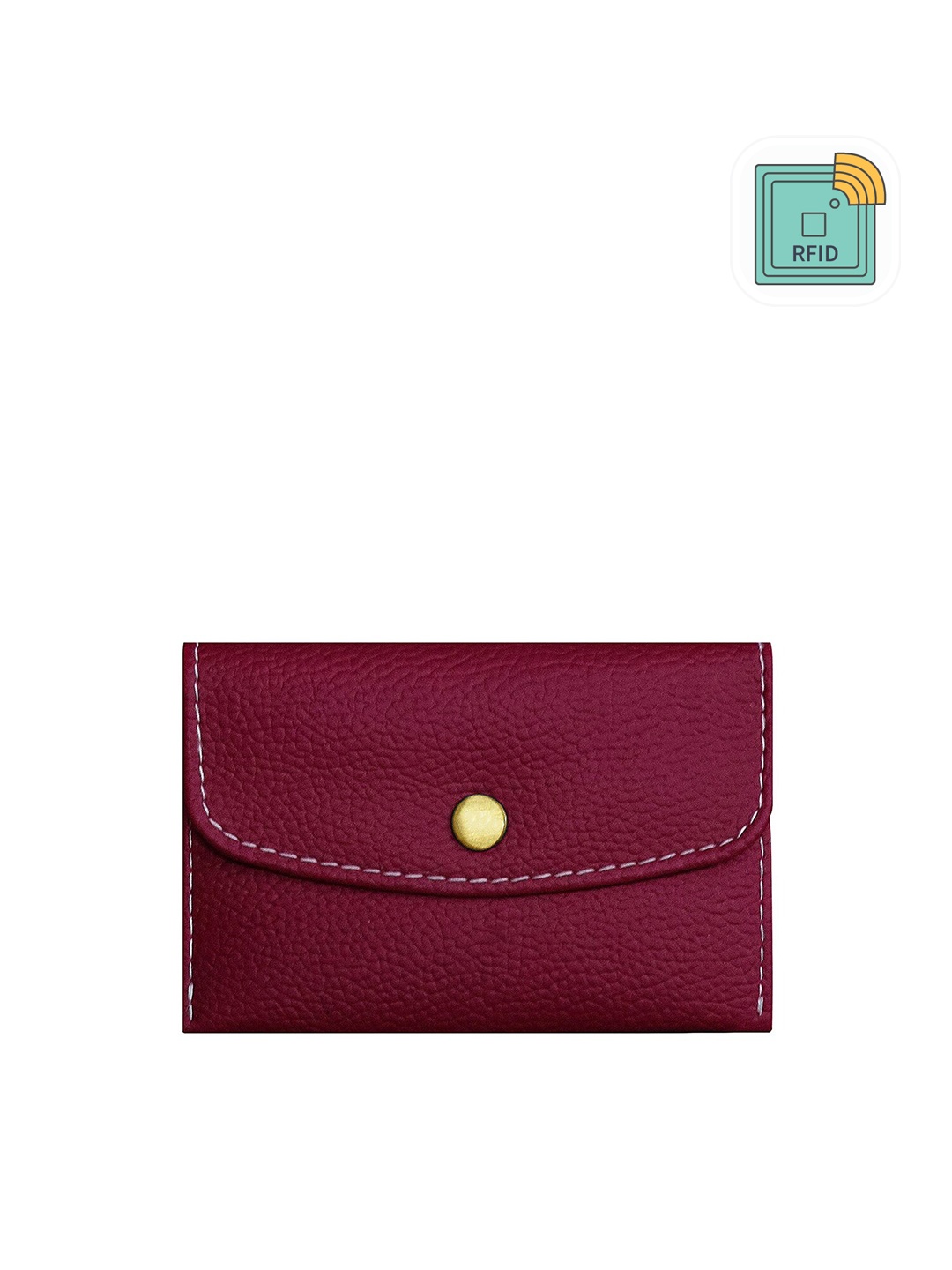 

GREEN DRAGONFLY PU Envelope Wallet, Burgundy