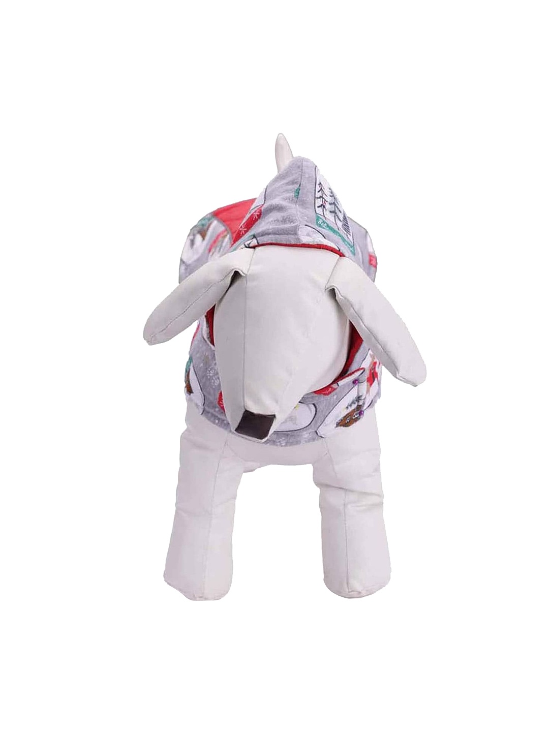 

Lulala Printed Reversible Winter Dog Jacket, Grey