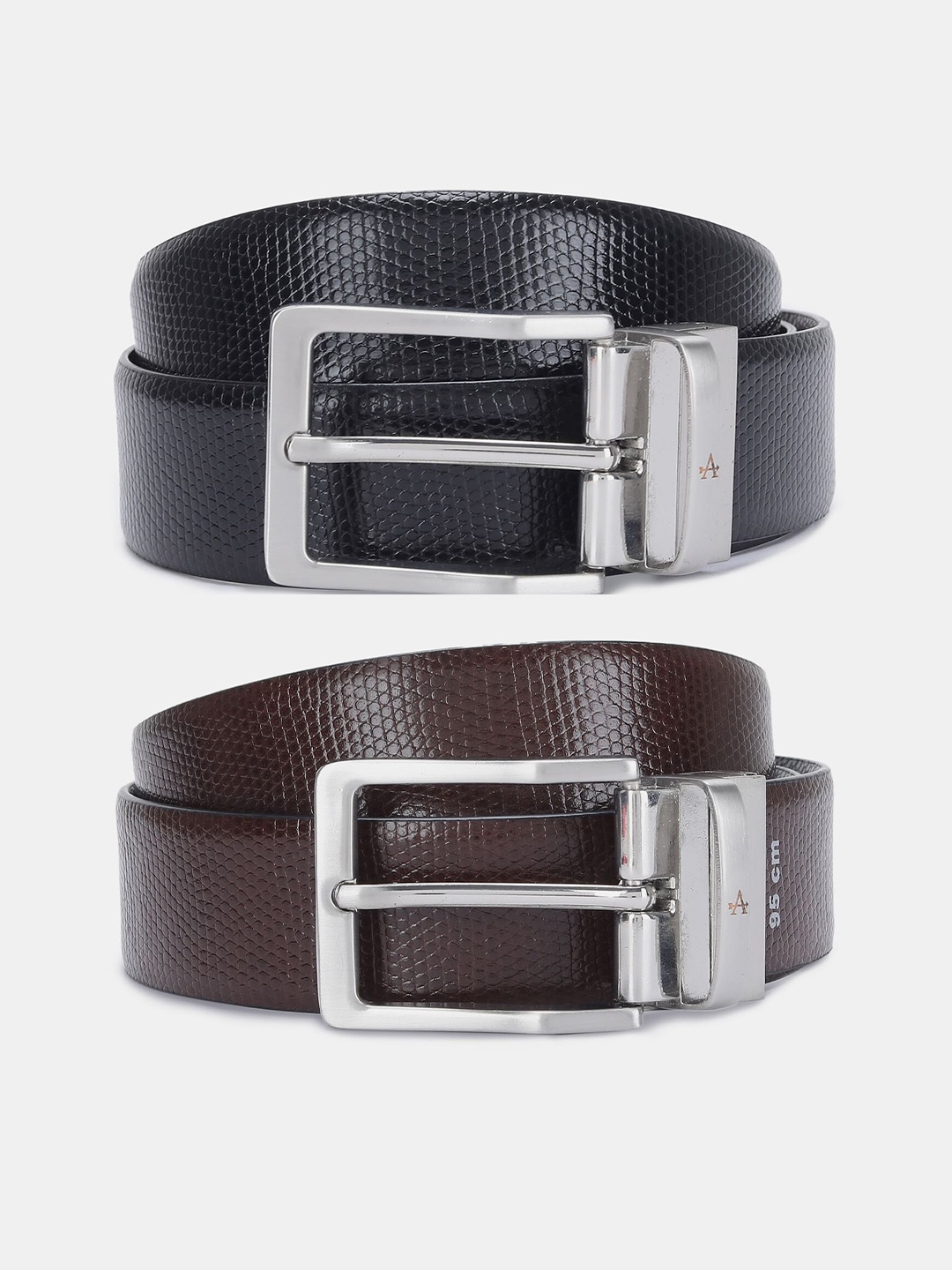 

Arrow Men Set of 2 Belt, Black