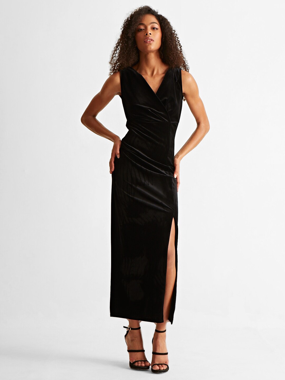 

COVER STORY Women Sheath Maxi Dress, Black
