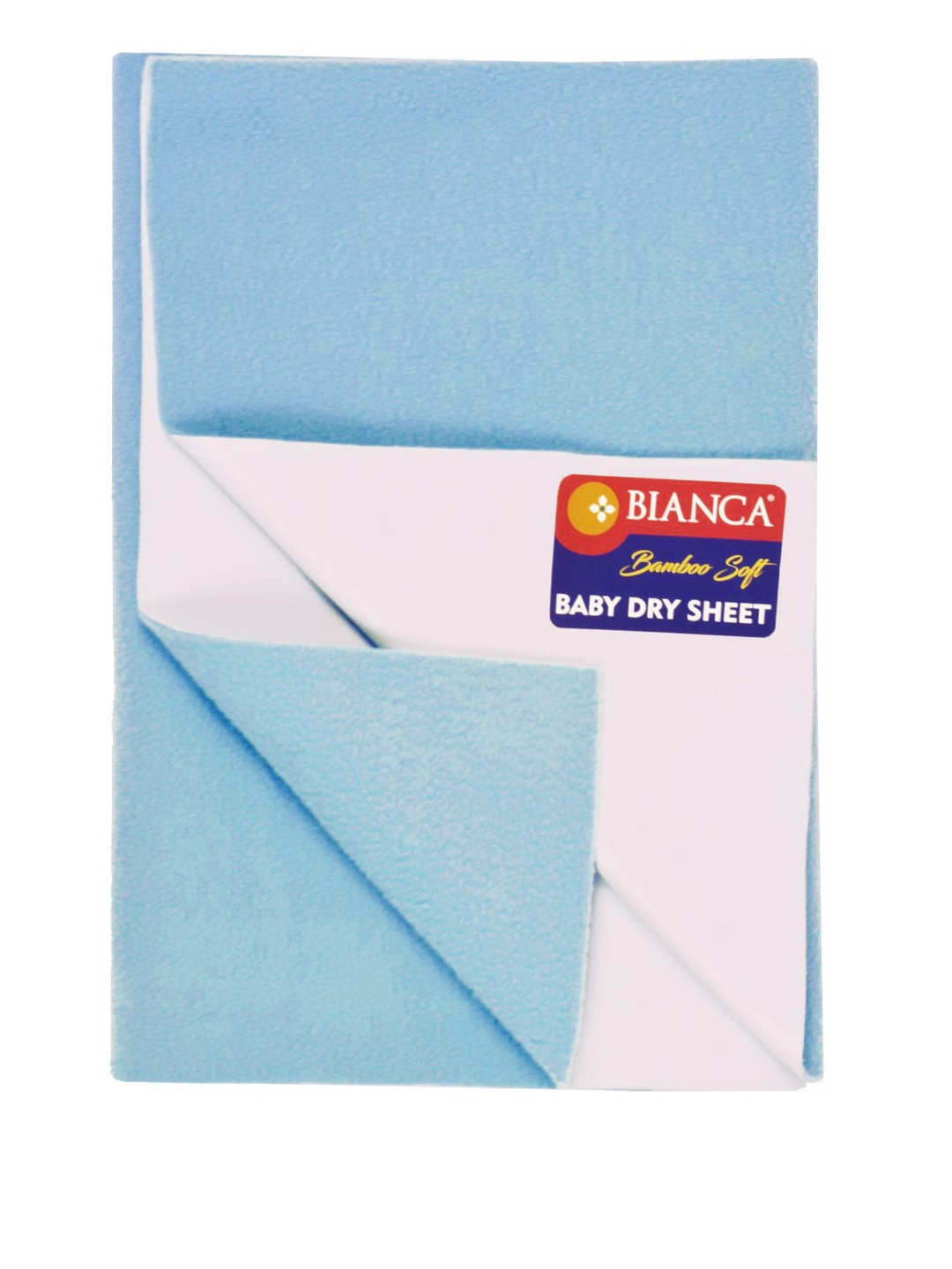 

BIANCA Kids Blue Soft Bamboo Waterproof & Anti-Bacterial Medium Baby Dry Sheet