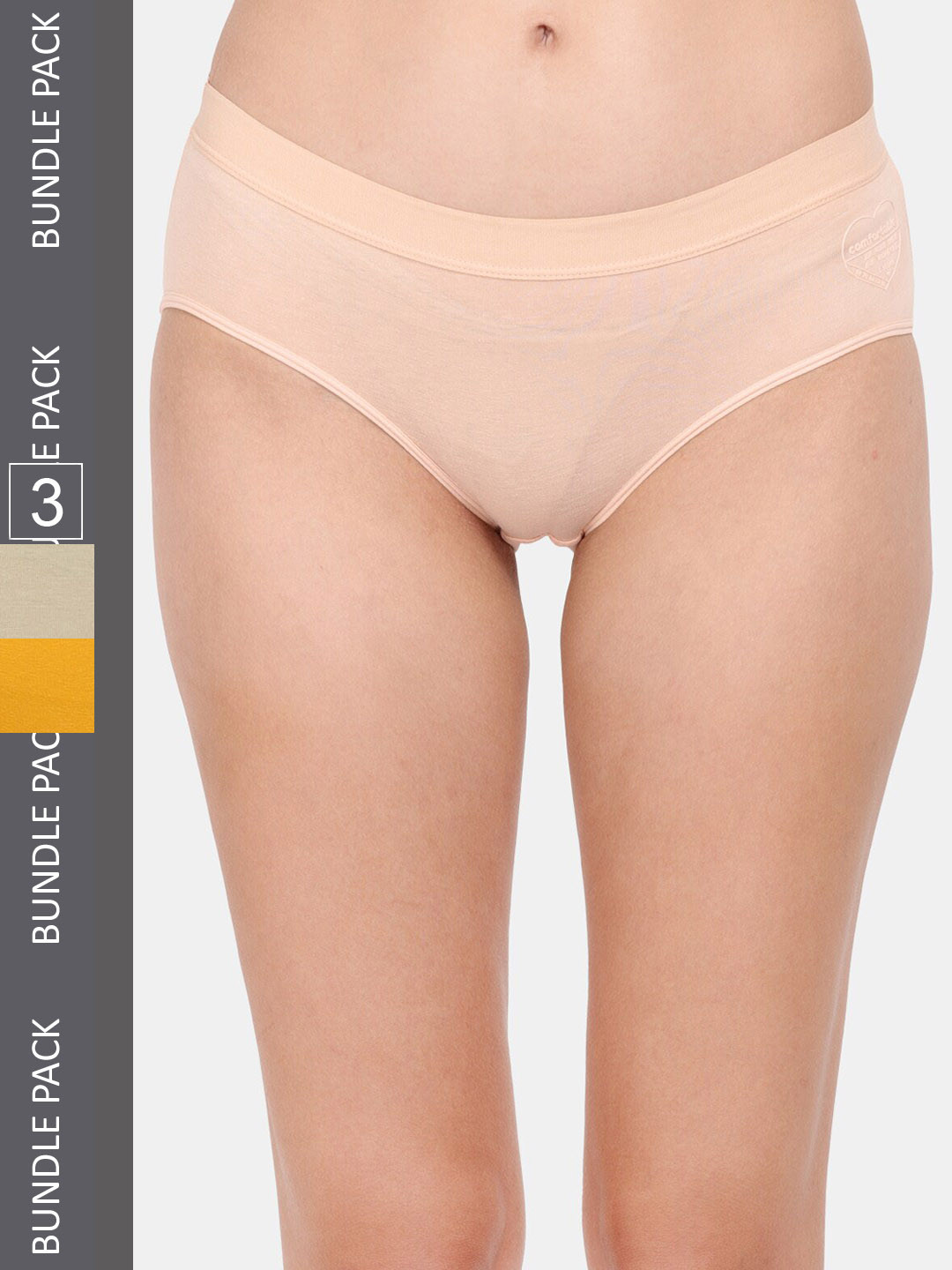 

Amour Secret Women Pack Of 3 Hipster Briefs, Green