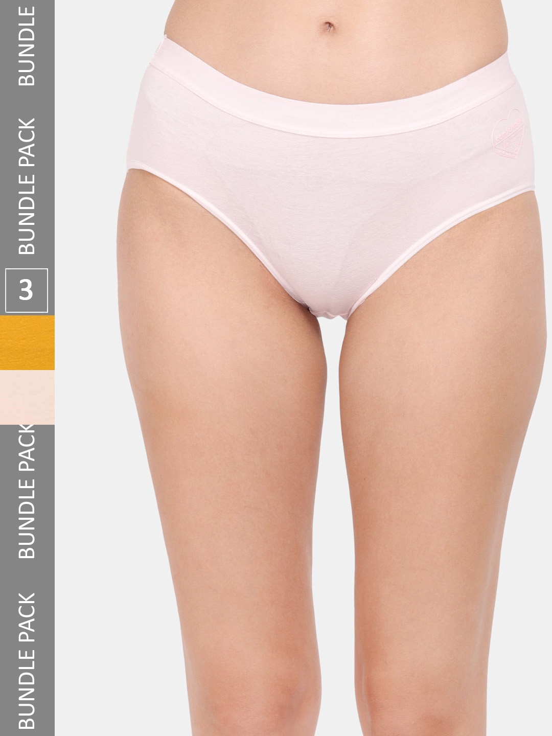 Amour Secret Women Pack Of 3 Hipster Briefs, Multi