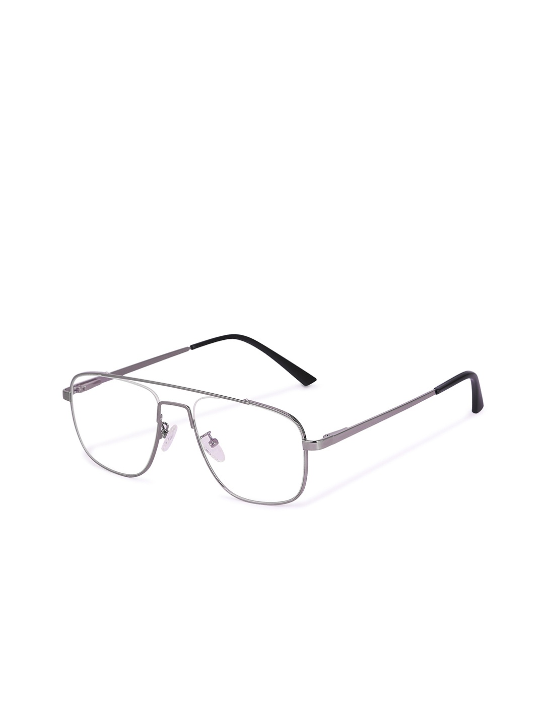 

Freddy Unisex Grey & Black Full Rim Square Frames