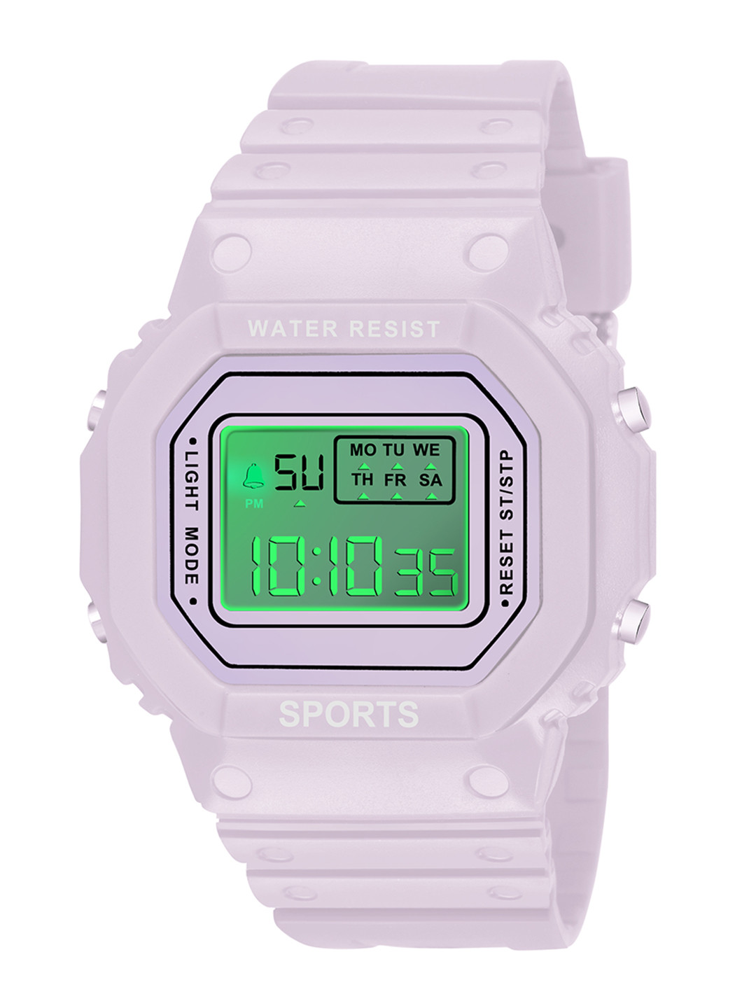 

CERO Women Grey Brass Dial & Purple Digital Watch C-1001-Purple-Purple