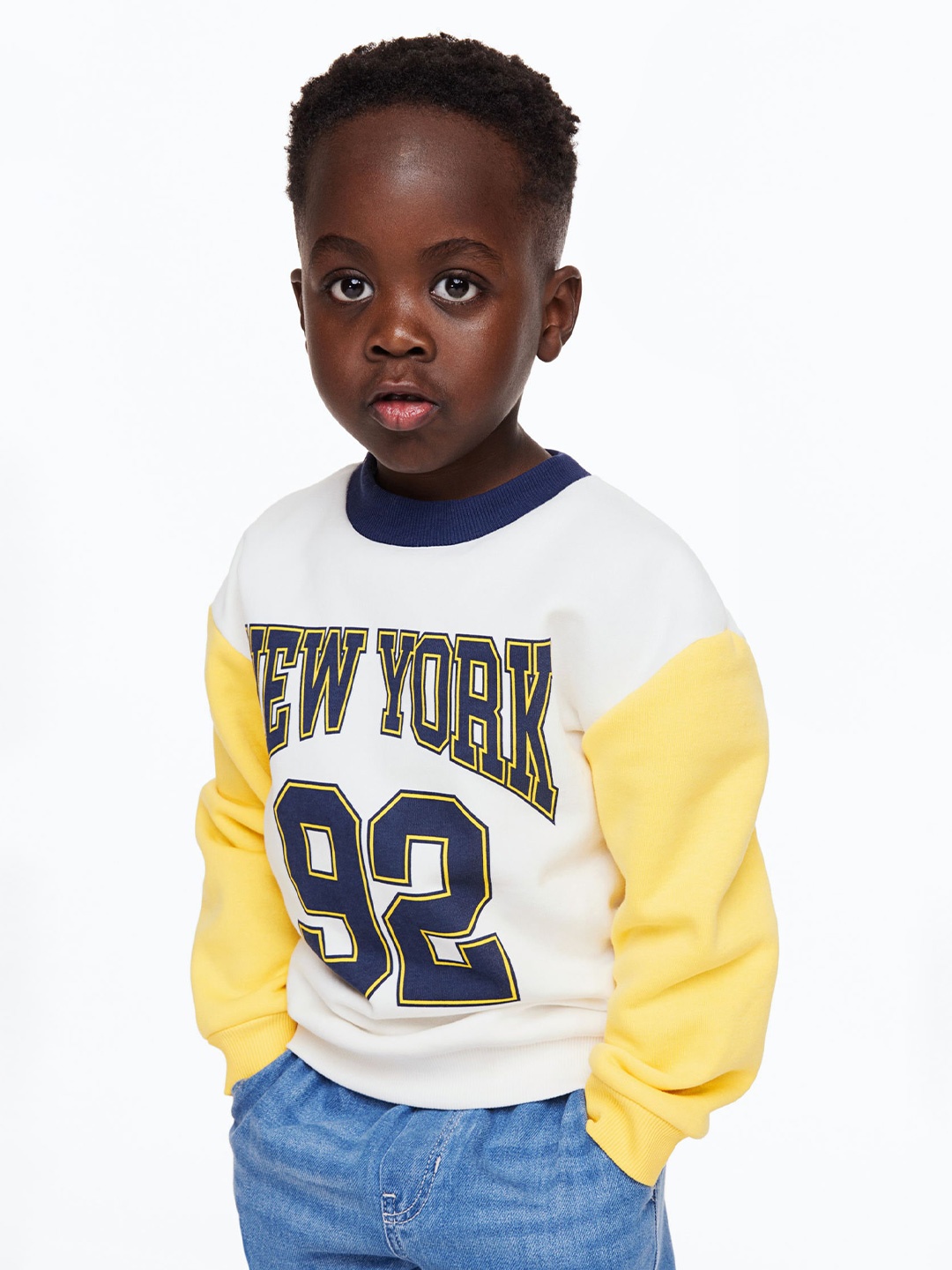 

H&M Boys Sweatshirt, White